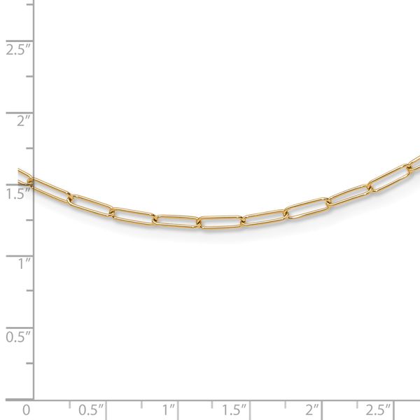 Leslie's 14K Polished Fancy Link Necklace - Image 5