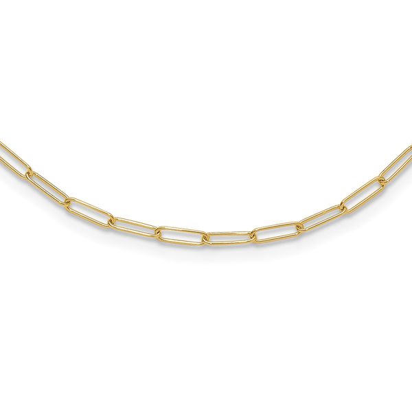 Leslie's 14K Polished Fancy Link Necklace
