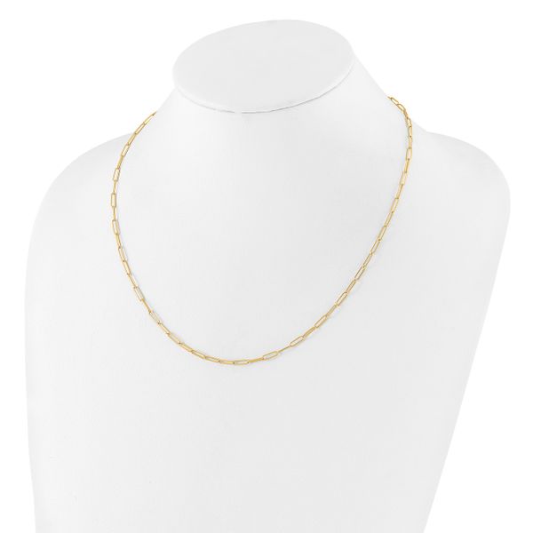 Leslie's 14K Polished Fancy Link Necklace - Image 2