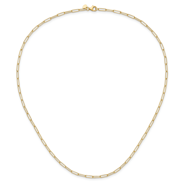 Leslie's 14K Polished Fancy Link Necklace - Image 3