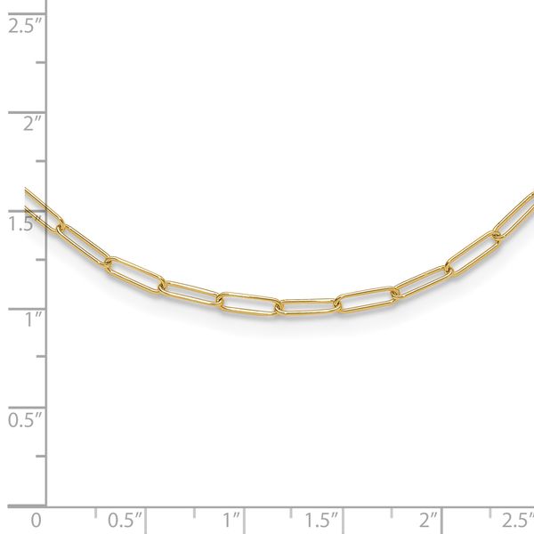 Leslie's 14K Polished Fancy Link Necklace - Image 4