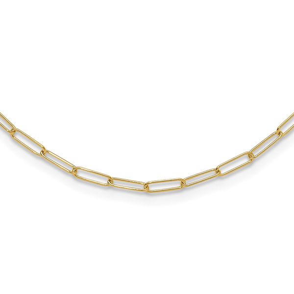 Leslie's 14K Polished Fancy Link Necklace