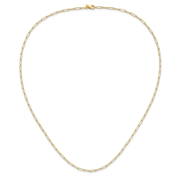 Leslie's 14K Polished Fancy Link Necklace - Image 3