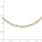 Leslie's 14K Polished Fancy Link Necklace - Image 4