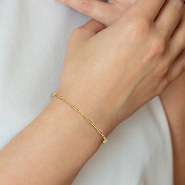 Leslie's 14K Polished Fancy Link Bracelet - Image 5