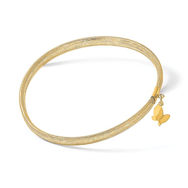 Leslie's 14k Polished Butterfly Stretch Bracelet - Image 5