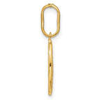 Leslie's 14k Polished and Matte Oval Miraculous Medal - Image 2