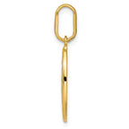 Leslie's 14k Polished and Matte Oval Miraculous Medal - Image 2