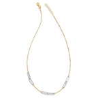 Leslie's 14k Two-tone Polished w/1in ext. Necklace - Image 3