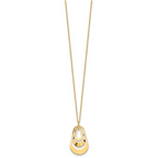 Leslie's 14K Polished with 2in. ext. Necklace - Image 2