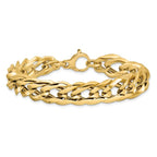 Leslie's 14K Polished Hollow Fancy Link Bracelet - Image 3
