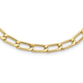 Leslie's 14K Polished Hollow Fancy Link Necklace