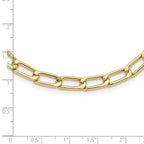 Leslie's 14K Polished Hollow Fancy Link Necklace - Image 4