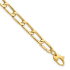 Leslie's 14K Polished Hollow Fancy Link Bracelet