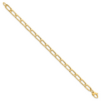 Leslie's 14K Polished Hollow Fancy Link Bracelet - Image 2
