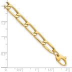 Leslie's 14K Polished Hollow Fancy Link Bracelet - Image 5