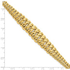 14K Polished Fancy Link Bracelet - Image 4