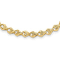 Leslie's 14K Diamond-cut Fancy Link Necklace