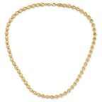 Leslie's 14K Diamond-cut Fancy Link Necklace - Image 3