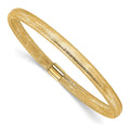 Leslie's 14K Polished Stretch Bracelet