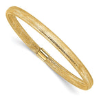 Leslie's 14K Polished Stretch Bracelet