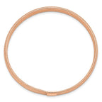 Leslie's 14K with Rose Gold Plating Polished Stretch Bracelet - Image 2