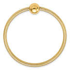 Leslie's 14K Polished with Bead Stretch Bracelet - Image 2