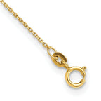 Leslie's 14K Polished and Filigree Flower Stations with 1in. ext. Necklace - Image 3