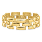 14K Polished Fancy Link Bracelet - Image 3