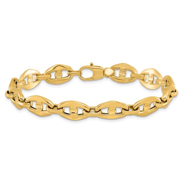 Leslie's 14K Polished Fancy Link Bracelet - Image 3