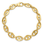 Leslie's 14K Polished Fancy Link Bracelet - Image 4