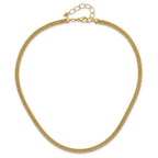 14K with Diamond-cut Accent and 2in. ext. Woven Necklace - Image 3