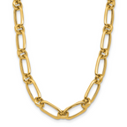 Leslie's 14K Polished Fancy Link Necklace