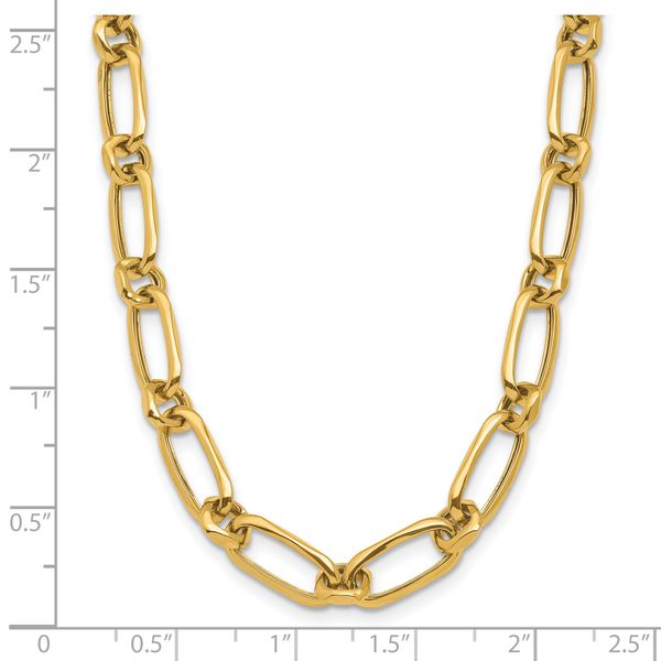 Leslie's 14K Polished Fancy Link Necklace - Image 3