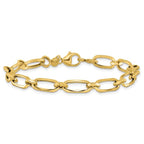Leslie's 14K Polished Fancy Link Bracelet - Image 3