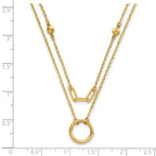 Leslie's 14k Polished Double Layer Necklace - Image 5