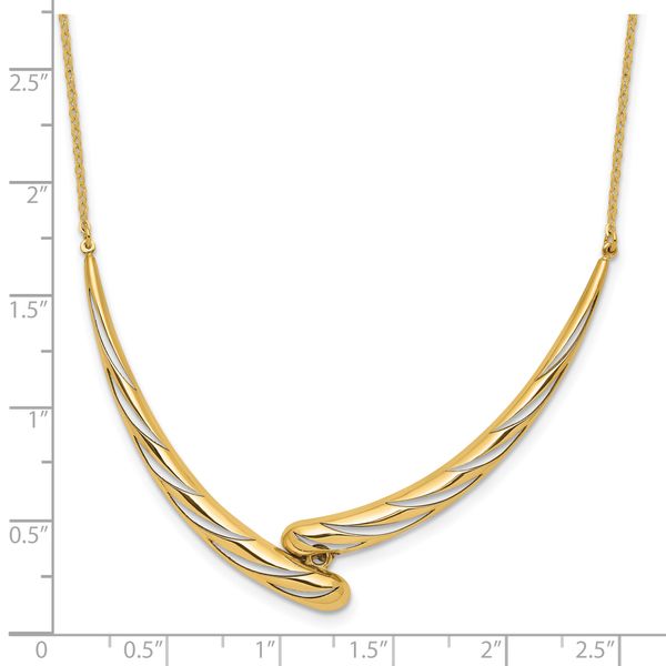 14k Polished Necklace - Image 4