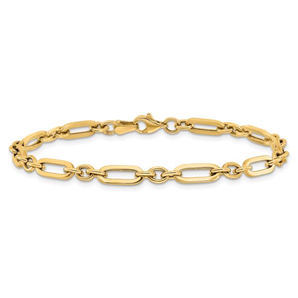 Leslie's 14K Polished Fancy Link Bracelet - Image 3