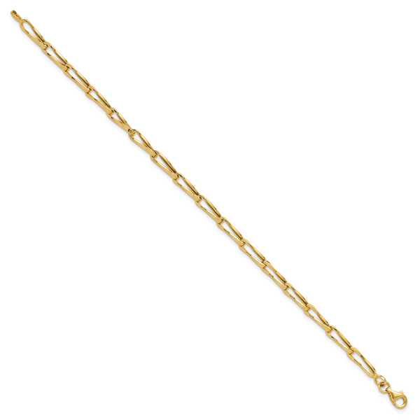 Leslie's 14K Polished Fancy Link Bracelet - Image 2