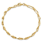 Leslie's 14K Polished Fancy Link Bracelet - Image 4