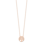 Leslie's 14K Rose Gold Polished Tree of Life Necklace - Image 2