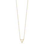 Leslie's 14K Polished V Necklace