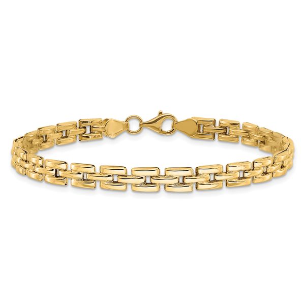 Leslie's 14K Polished Fancy Link Bracelet - Image 3