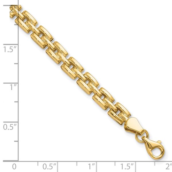 Leslie's 14K Polished Fancy Link Bracelet - Image 4