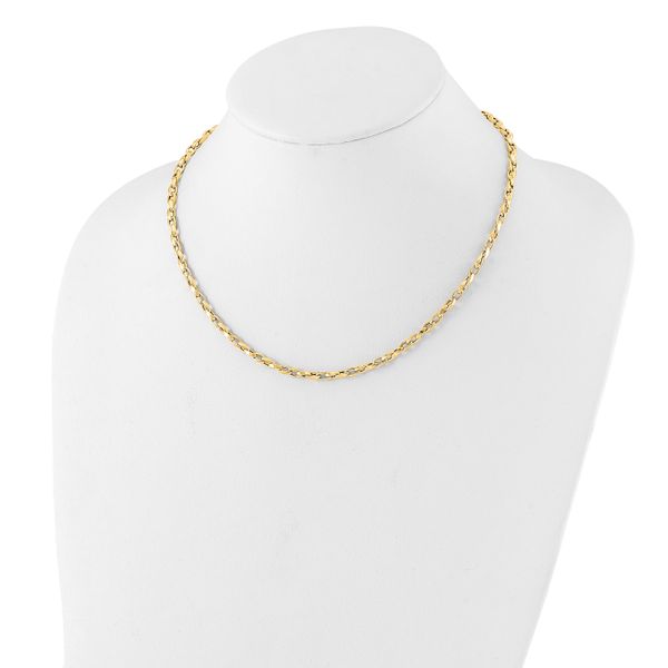 Leslie's 14K Polished Fancy Link Necklace - Image 3
