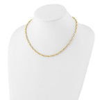 Leslie's 14K Polished Fancy Link Necklace - Image 3