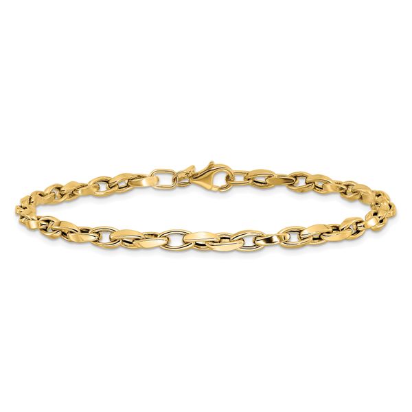 Leslie's 14K Polished Fancy Link Bracelet - Image 3