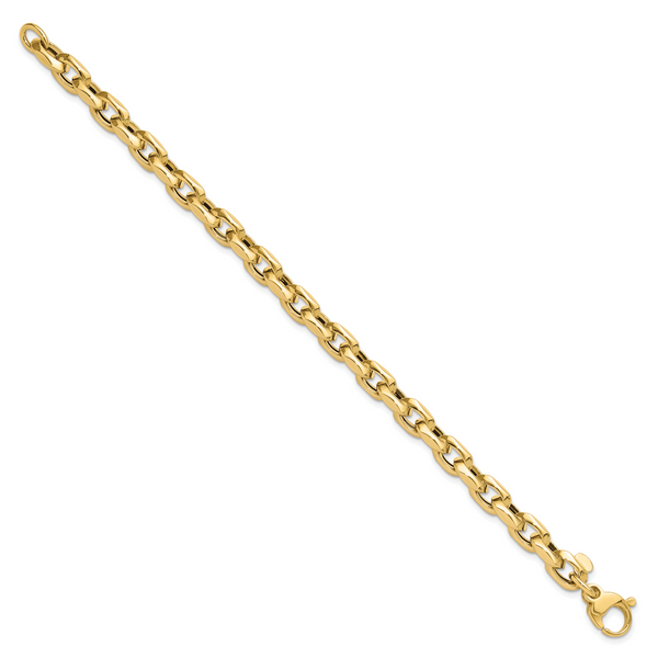 Leslie's 14K Polished Fancy Link Bracelet - Image 2