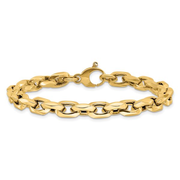 Leslie's 14K Polished Fancy Link Bracelet - Image 3