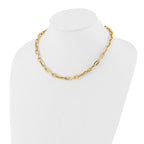 Leslie's 14K Polished Fancy Toggle Link Necklace - Image 3